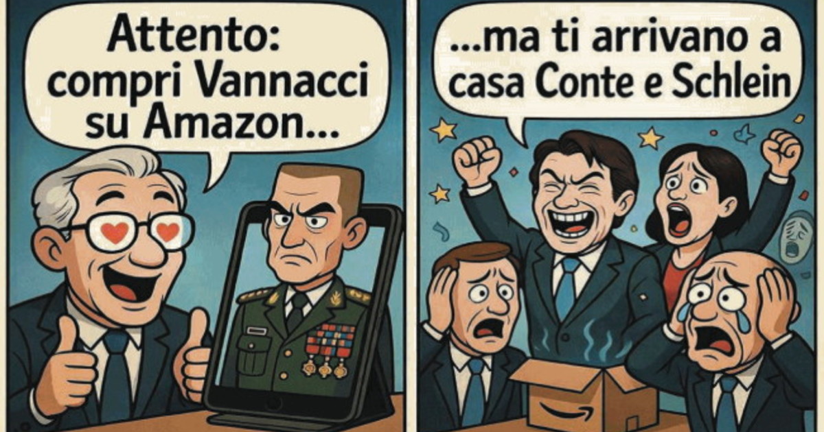 attenzione compri vannacci e ti arrivano a casa conte e schlein l analisi di capezzone da Iltempo.it attenzione compri vannacci e ti arrivano a casa conte e schlein l analisi di capezzone