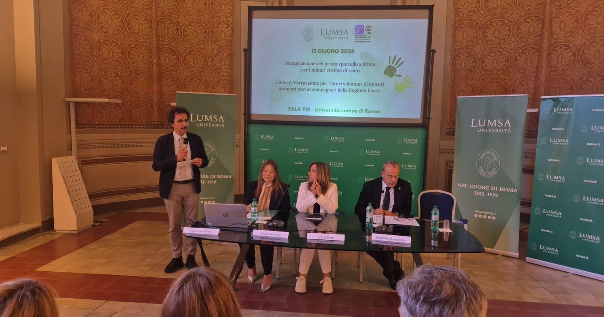 apre all universit224 lumsa il primo sportello a roma per l ascolto e l orientamento dei minori vittime di reato da Iltempo.it apre all universit224 lumsa il primo sportello a roma per l ascolto e l orientamento dei minori vittime di reato