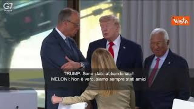 Trump scherza con Meloni: 
