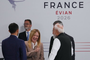 Evian, un G7 significativo. Meloni: Iran e Kyev, l'Italia pronta a fare la sua parte