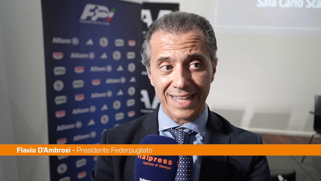 D'Ambrosi 'Roma Boxing Night sarà una serata fantastica'