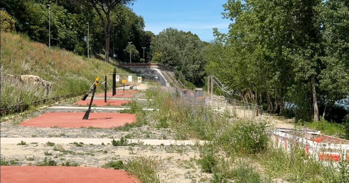 il parco sul tevere da due milioni di euro in malora dopo un anno da Iltempo.it il parco sul tevere da due milioni di euro in malora dopo un anno