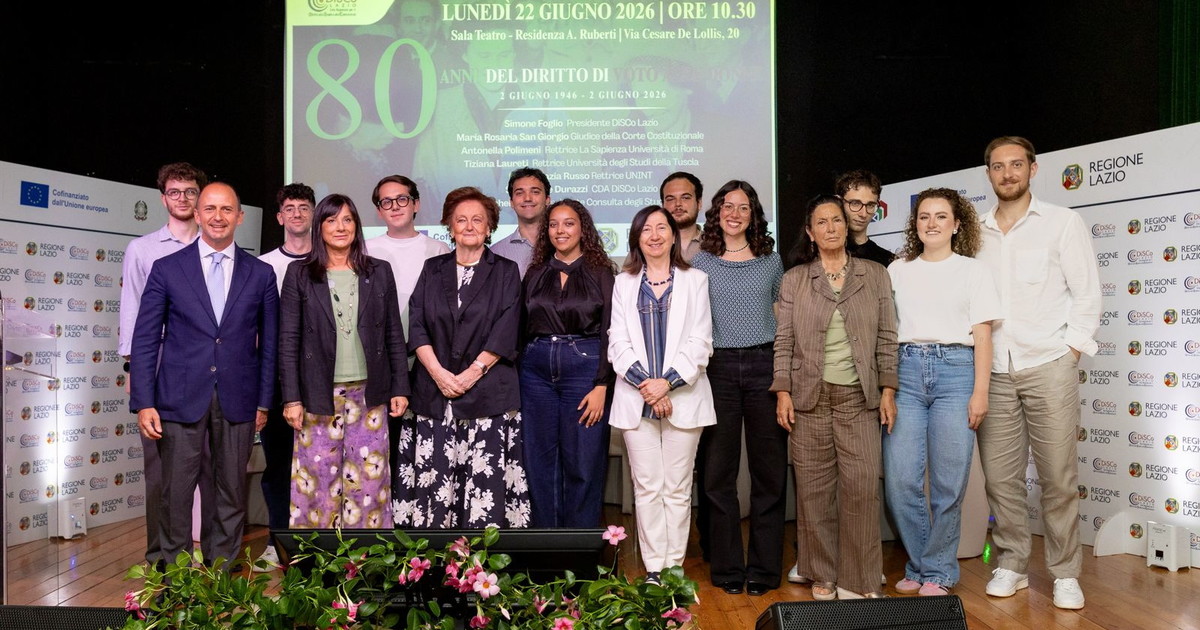 disco lazio celebra gli 80 anni del voto alle donne in italia foglio una conquista che continua a parlare alle nuove generazioni da Iltempo.it disco lazio celebra gli 80 anni del voto alle donne in italia foglio una conquista che continua a parlare alle nuove generazioni
