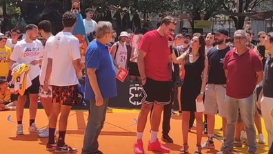 Doncic sbarca a Roma da GM: ecco il primo colpo per la Basketball Club Roma SPQR | GUARDA