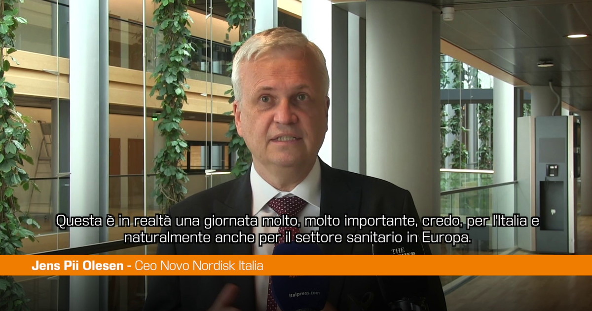 Farmaci, Olesen (Novo Nordisk) "Volàno di investimenti, cure e posti di lavoro"