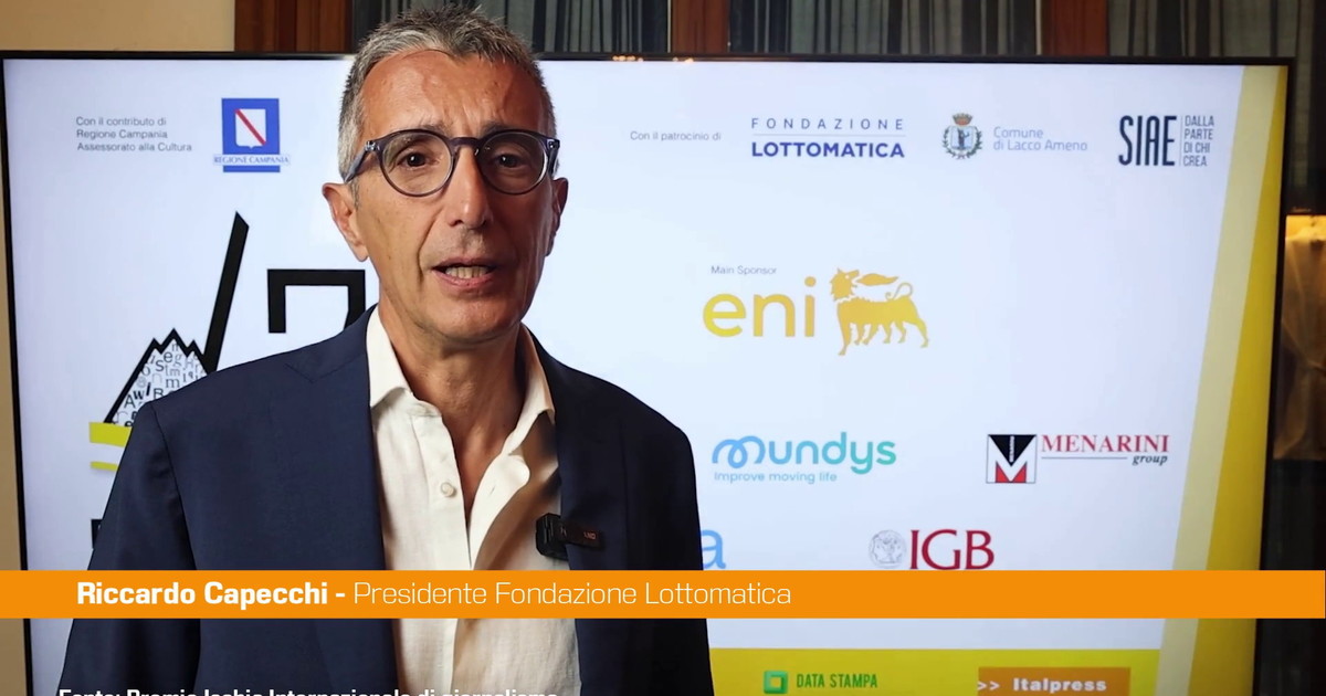 Premio Ischia, Capecchi "Luogo giusto per promuovere contenuti plurali"