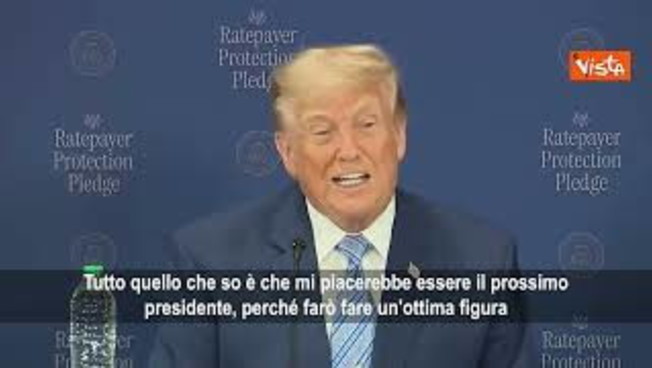 Trump: Vorrei essere il prossimo Presidente perché raccoglierei i frutti del mio lavoro