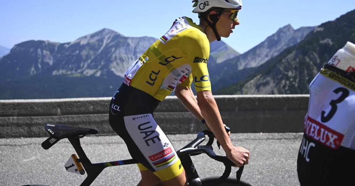 Al Tour acuto del leader Pogacar anche sull’Alpe d’Huez