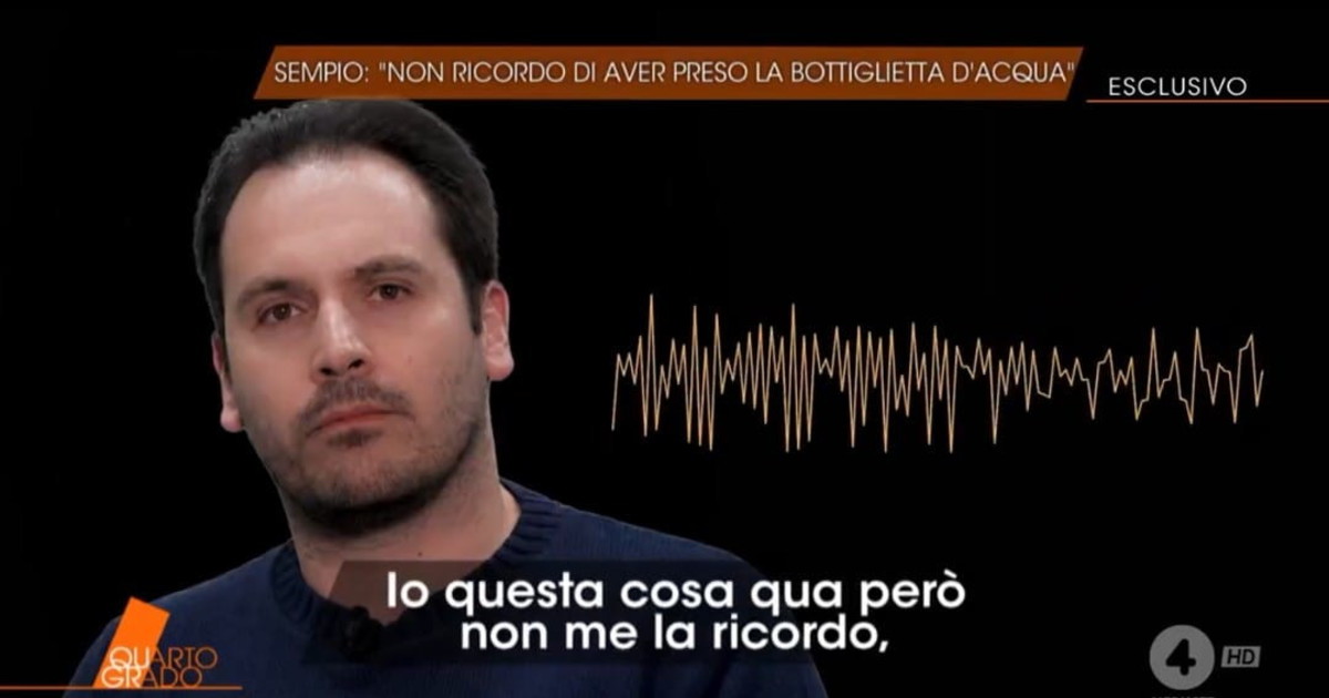 garlasco il giallo della bottiglietta d acqua di sempio lui non ricordo da Iltempo.it garlasco il giallo della bottiglietta d acqua di sempio lui non ricordo