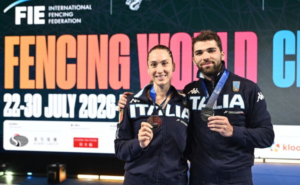 Subito due argenti azzurri ai Mondiali di scherma, Macchi e Rizzi sul podio