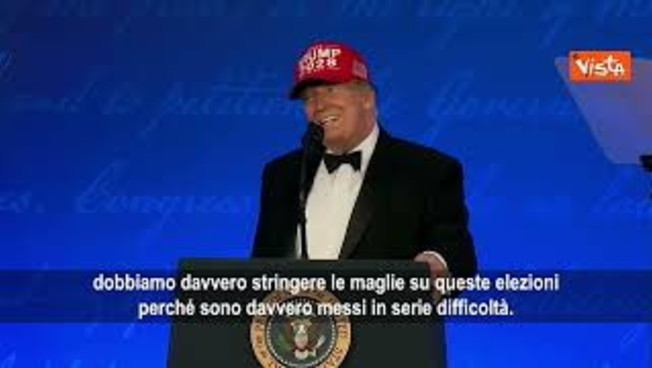 Trump alla cena con i corrispondenti: È stata peggio di quanto mi aspettassi
