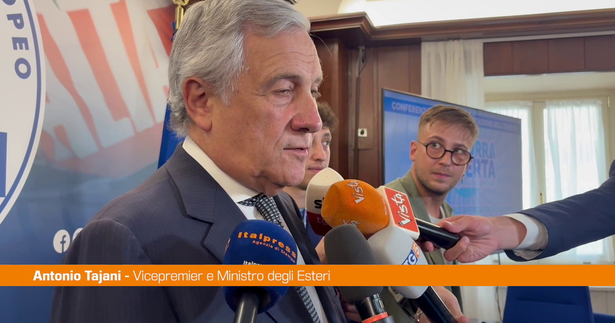Tajani "Aperti alle preferenze ma serve accordo nel centrodestra"