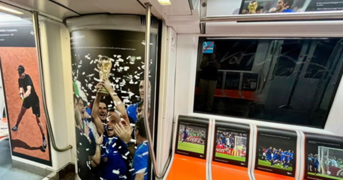Atac, “Tra sport e trasporto” la mostra di foto nei vagoni della metro A