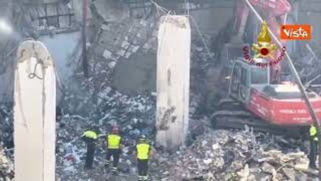 Crollo edificio Messina, proseguono le ricerche dei 2 dispersi