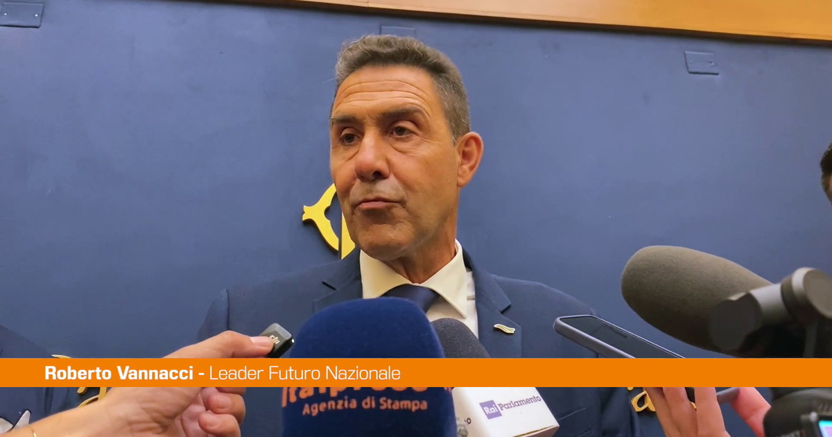 Vannacci "Futuro Nazionale non questua voti, valori non sono negoziabili"