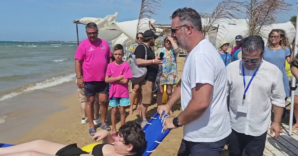 Asp Siracusa, a Pachino una spiaggia inclusiva e senza barriere architettoniche