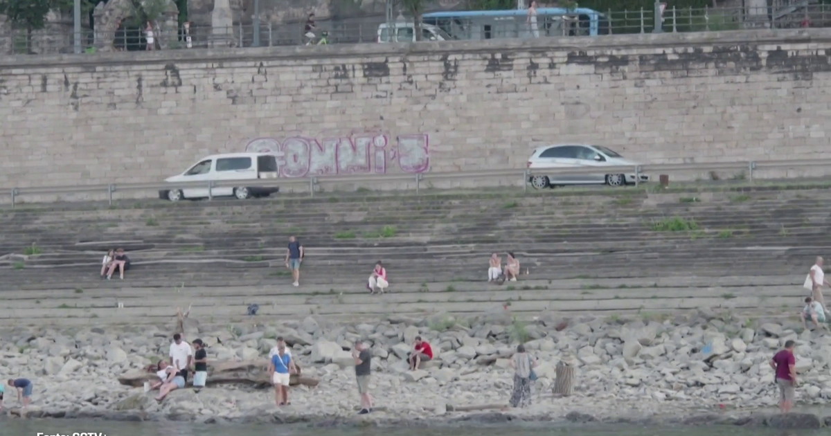 La siccità prosciuga il Danubio, soffre anche il turismo