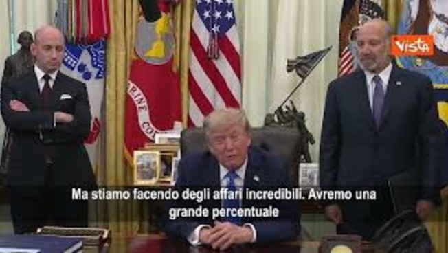 Trump: Avremo fetta di mercato dei microchip prima che io lasci la carica, cioè tra molto tempo