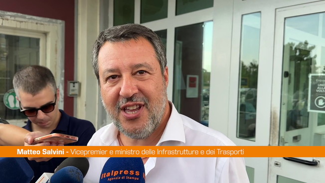 Ponte sullo Stretto, Salvini 'Obiettivo iniziare lavori entro fine legislatura'