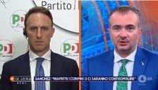 4 di Sera, Molinari zittisce Sanchez: “Fa polemica con l'Italia per serrare i ranghi”
