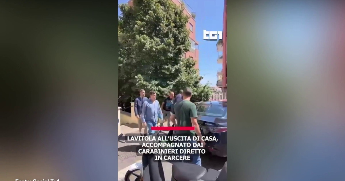 Arrestato Lavitola per l'attentato a Ranucci, al Tg1 le prime immagini