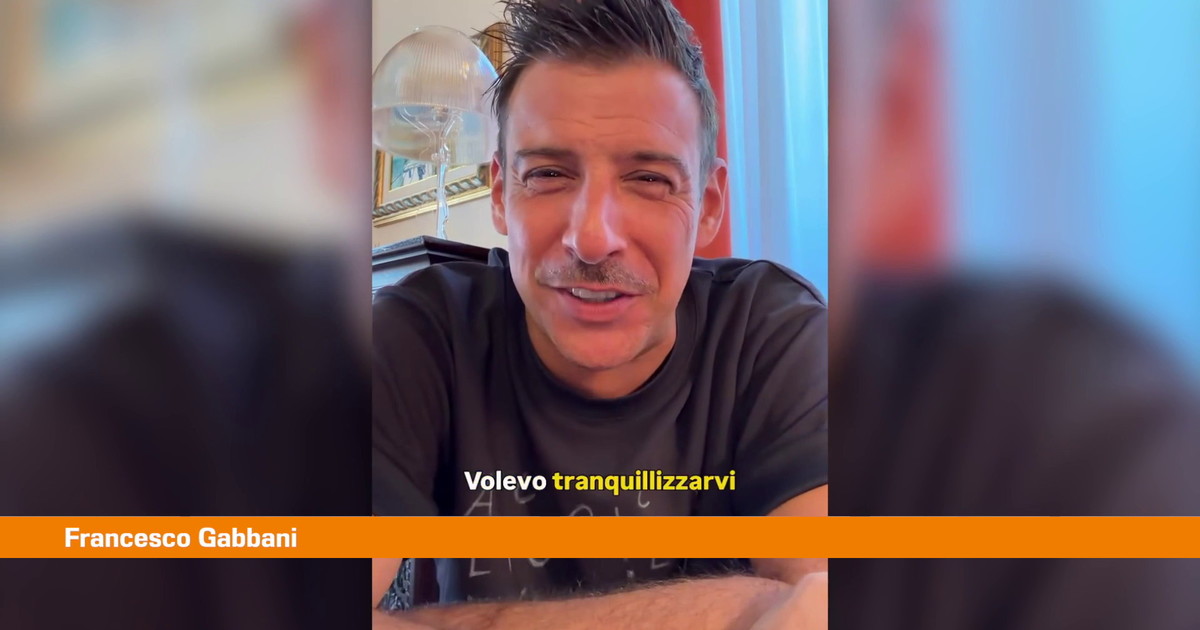 Gabbani "Malore per stanchezza e caldo ma sto bene, stasera sul palco"