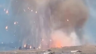 Roma, forte esplosione alla fabbrica di munizioni a Colleferro | FOTO