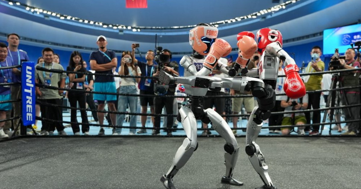 cina presenza di robot quadruplicata ai secondi world humanoid robot games da Iltempo.it cina presenza di robot quadruplicata ai secondi world humanoid robot games