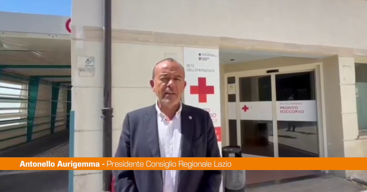 Sanità, Aurigemma"Grazie a chi garantisce servizi essenziali anche a Ferragosto"