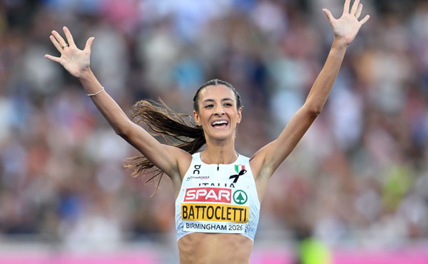 Battocletti regina europea del mezzofondo, oro anche nei 10.000