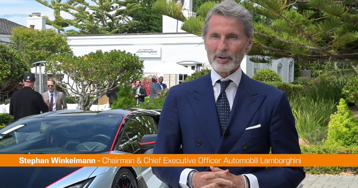 Lamborghini, Winkelmann "A Monterey celebriamo passato e futuro del marchio"