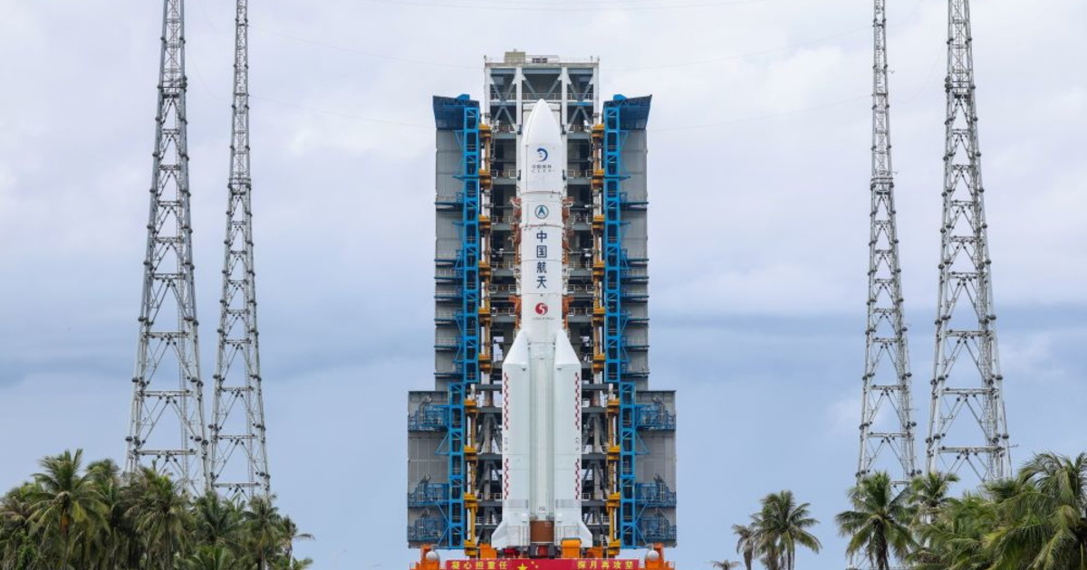 la cina si prepara al lancio della sonda lunare chang e 7 da Iltempo.it la cina si prepara al lancio della sonda lunare chang e 7