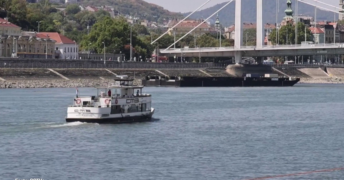 Caldo e siccità, le acque del Danubio ai minimi storici