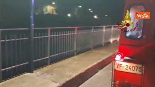 Evacuato campeggio con 250 persone per maltempo a Bergamo