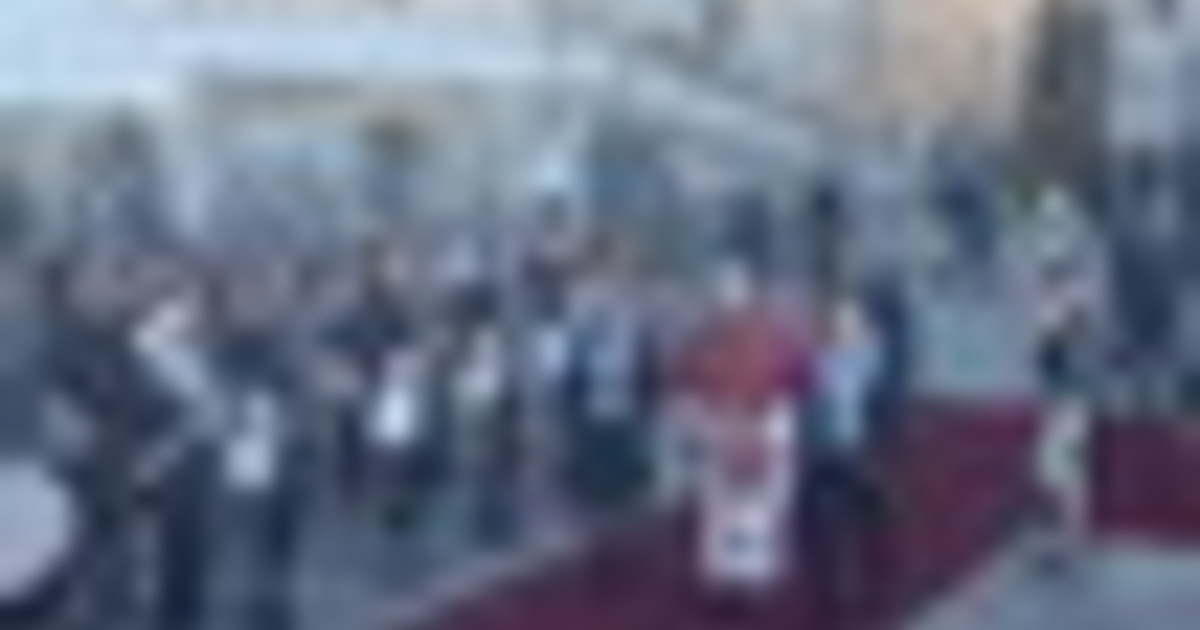 Papa Leone a San Marino accolto con inni, onori e spari cannone