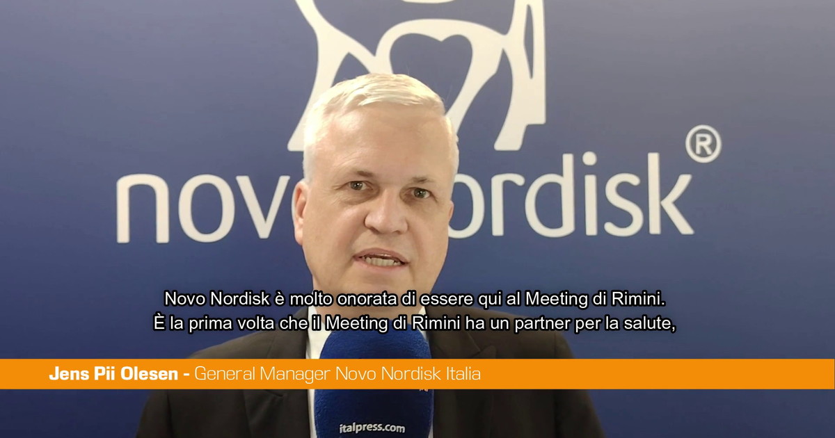 Novo Nordisk, Olesen "Al Meeting di Rimini focus sulla prevenzione"