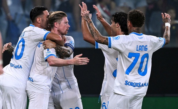 Il Napoli di Allegri parte col piede giusto: 2-0 al Genoa