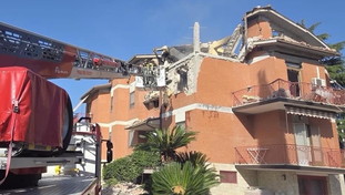 Paura a Cassino, esplosione in una palazzina: il bilancio dei feriti