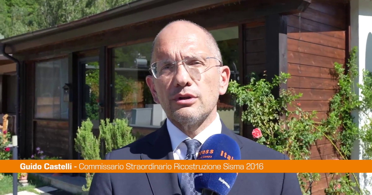 Sisma 2016, Castelli "Resta molto da fare ma la ricostruzione ha cambiato passo"