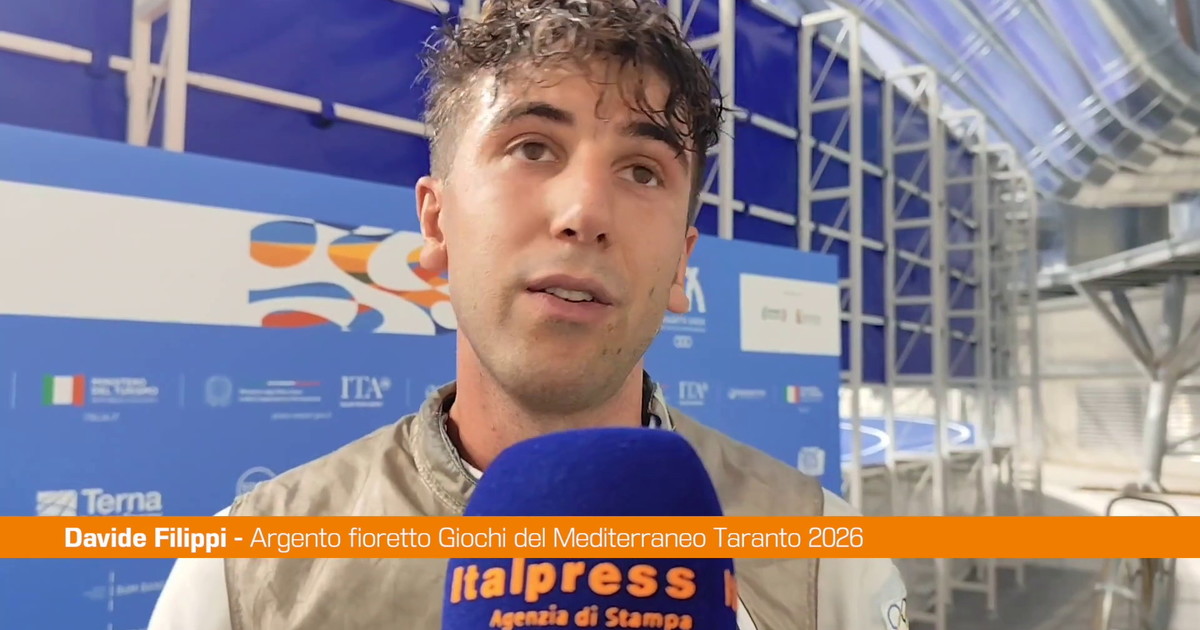Giochi Mediterraneo, Filippi "L'argento come una vittoria, Taranto speciale"