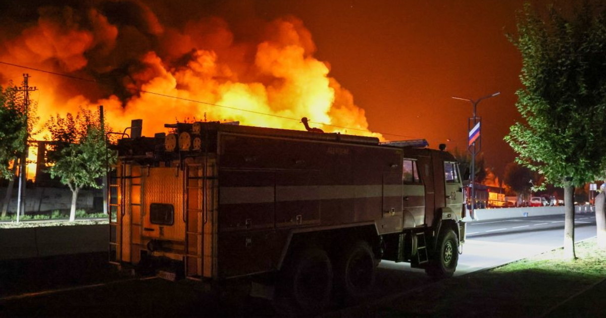 Ucraina, due morti nell'attacco alla raffineria russa a Krasnodar