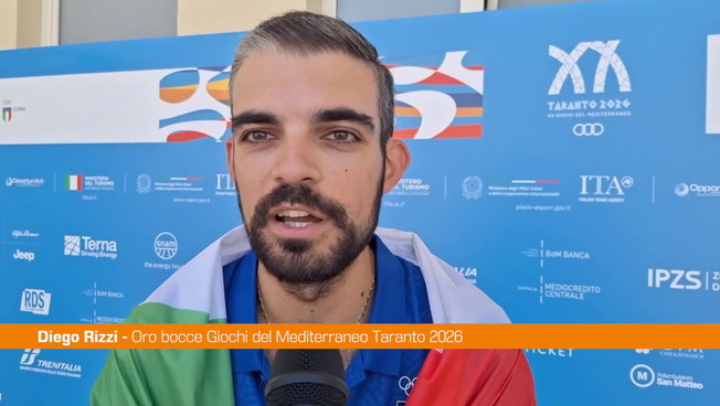 Giochi Mediterraneo, Rizzi oro nelle bocce 'Vogliamo le Olimpiadi'