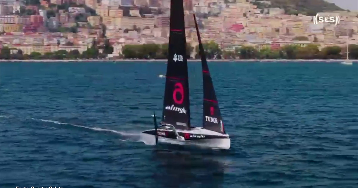 Coppa America, Alinghi si allena nel Golfo di Napoli