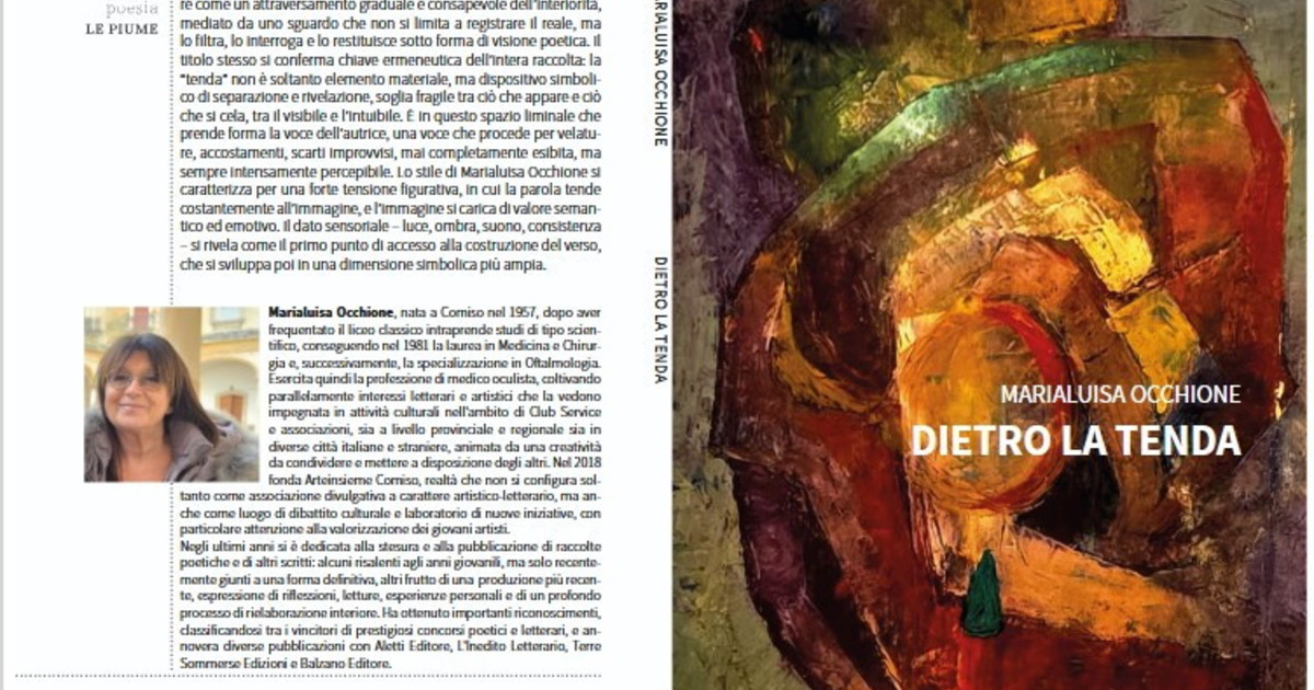 comunicato stampa dietro la tenda lo sguardo poetico tra la memoria e le ferite nascoste del presente da Iltempo.it comunicato stampa dietro la tenda lo sguardo poetico tra la memoria e le ferite nascoste del presente