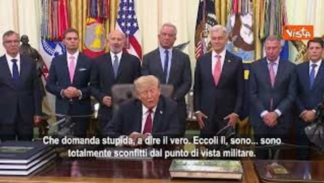 trump su uso armi nucleari in iran lo escludo poi alla giornalista che domanda stupida da Iltempo.it trump su uso armi nucleari in iran lo escludo poi alla giornalista che domanda stupida