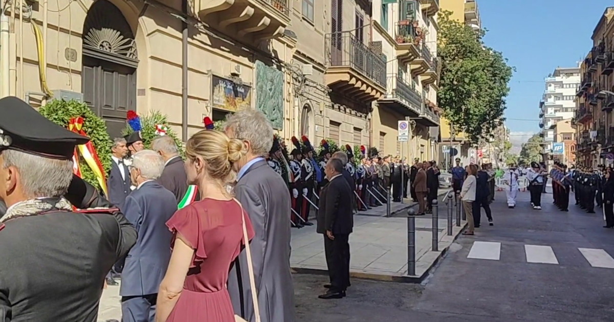 A 44 anni dall'eccidio mafioso Palermo ricorda Dalla Chiesa, presente Piantedosi
