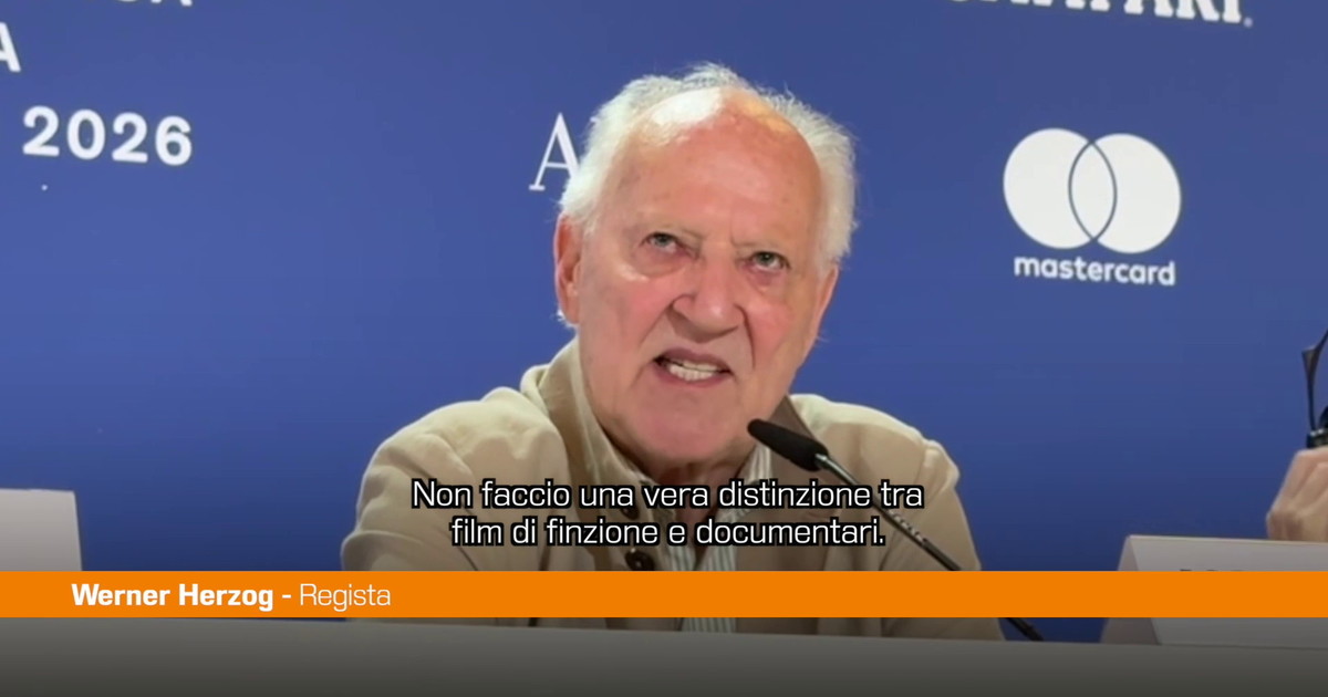 Venezia, Herzog "Non faccio distinzione tra film di finzione e documentari"