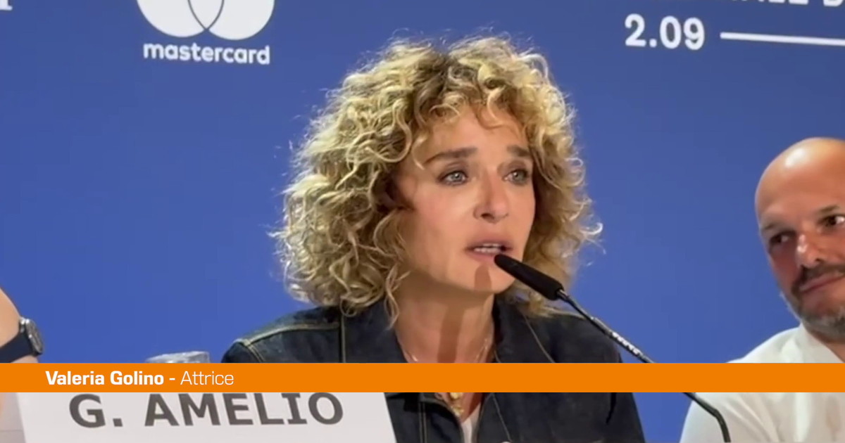 Venezia, Golino "Ho sempre sognato di lavorare con Amelio"