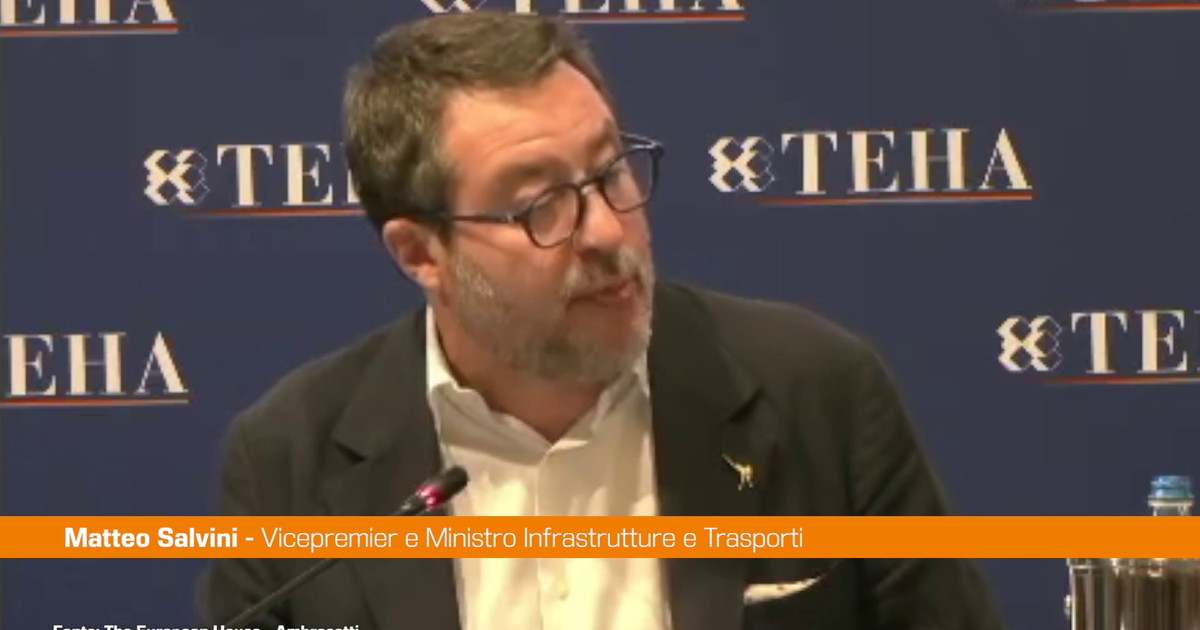Salvini "Cantieri fermi? Siamo a 256 miliardi di investimenti"