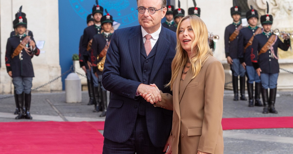Palazzo Chigi, vertice col premier belga. Meloni: "Proteggere confini Ue"